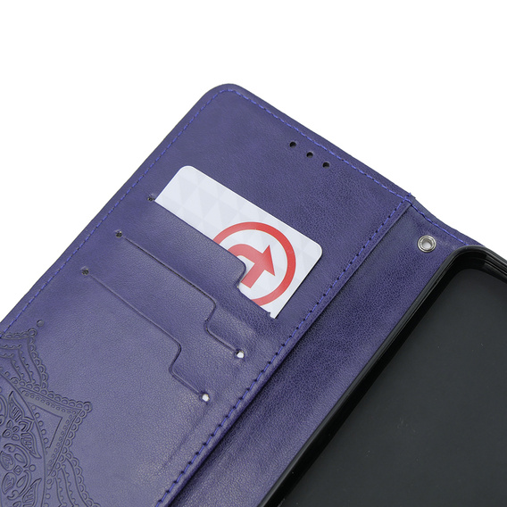 Etui z klapką do Oppo A38 4G / Oppo A18 4G, Mandala, fioletowe