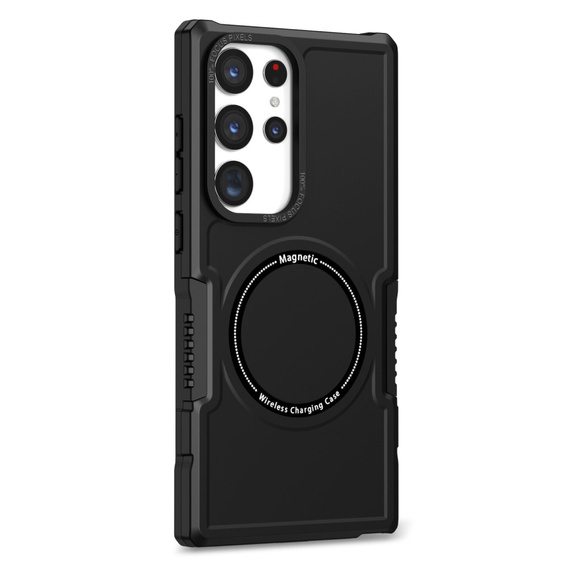 Etui do Samsung Galaxy S23 Ultra, Protective MagSafe, czarne