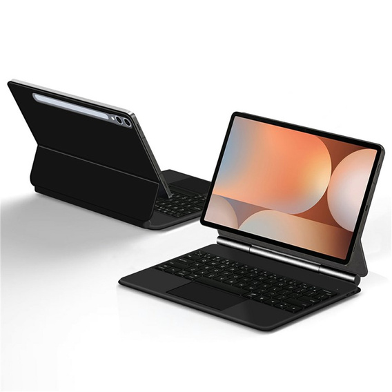 Etui z klawiaturą Bluetooth z touchpadem do Samsung Galaxy Tab S10+ / S9+ / S9 FE+ / S8+ / S7 FE