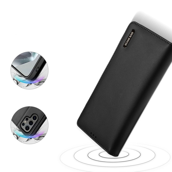 Etui Dux Ducis do Samsung Galaxy S25 Ultra, Hivo, czarne