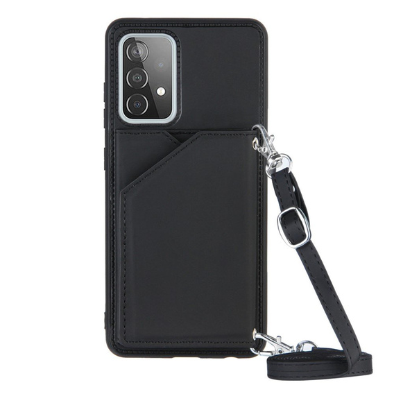 Etui Card Strap do Samsung Galaxy A52 / A52s - Black