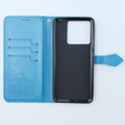 Etui z klapką do Xiaomi 13T / 13T Pro, Mandala, niebieskie