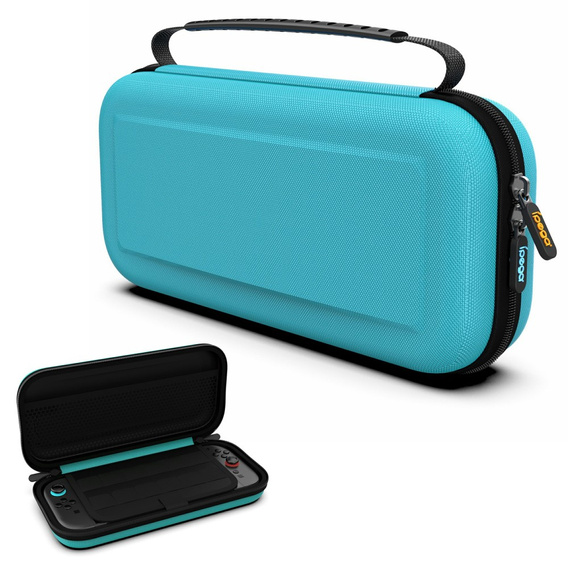 Twarde etui do Nintendo Switch 2 – iPega PG‑SW2003 - niebieskie