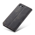 Etui CASEME do iPhone 7/8/SE 2020/SE 2022, Leather Wallet Case, czarne
