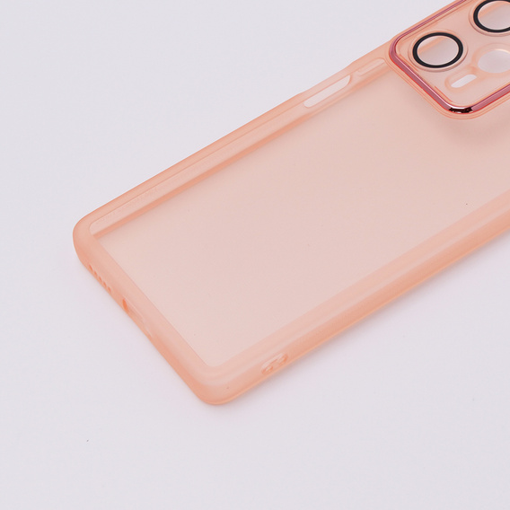 Etui do Xiaomi Poco F5, Fusion Hybrid, przezroczyste / różowe