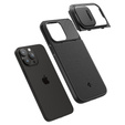 OUTLET Etui SPIGEN do iPhone 15 Pro, Optik Armor MagSafe, Czarne