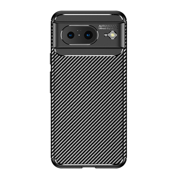 Etui do Google Pixel 8, Carbon Gel, czarne