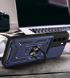 Etui pancerne do Infinix Hot 50 4G, CamShield Slide, niebieskie