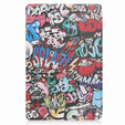 Etui do Lenovo Tab P11 Pro Gen 2 TB132FU TB132XU 11.2", Trójdzielne z miejscem na rysik, Graffiti