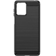 Etui do Motorola Moto E14, Carbon, czarne