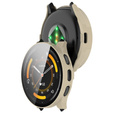 2w1 Etui + Szkło Hartowane do Garmin Venu 3, Beżowe