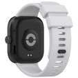 Pasek Silikonowy do Xiaomi Redmi Watch 4 / Xiaomi Smart Band 8 Pro / Xiaomi Smart Band 9 Pro, Szary