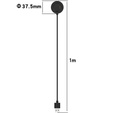 Ładowarka kabel USB do Realme Watch 2/3 Pro, Czarny