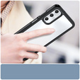 Etui do Samsung Galaxy A05s 4G, Fusion Hybrid, przezroczyste / czarne
