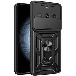 Etui pancerne do Realme 11 Pro 5G / 11 Pro+ 5G, CamShield Slide, czarne