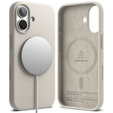 Etui Ringke do iPhone 17, Silicone MagSafe, Stone