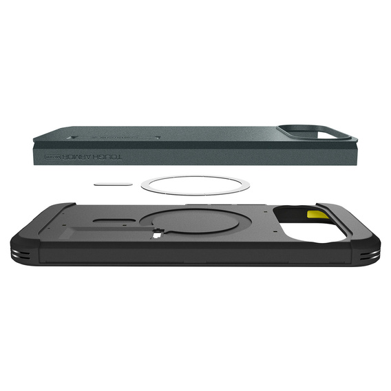 Etui Spigen Tough Armor MagSafe do Google Pixel 10 Pro XL, Abyss Green