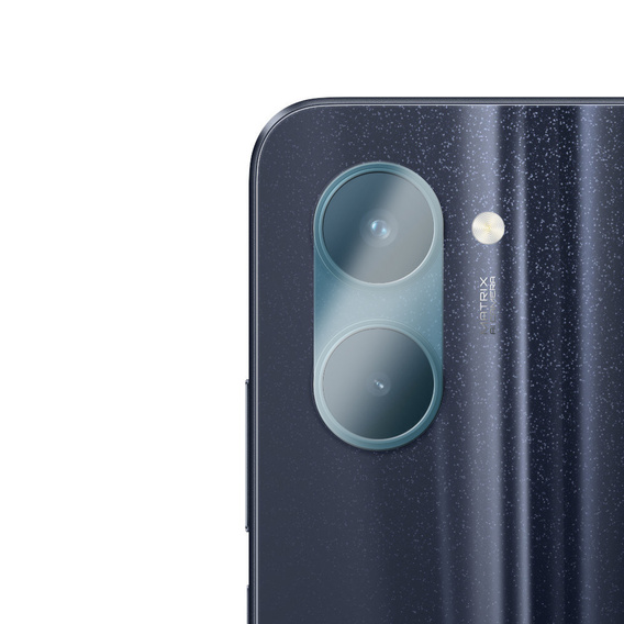 2x Szkło hartowane na aparat ERBORD do Realme C33, przezroczyste