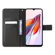 Etui z klapką do Xiaomi Redmi 12C, Wallet, Smart Magnet, czarne