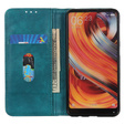 Etui do Xiaomi 14T, Wallet Litchi Leather, zielone