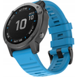 Pasek Silikonowy QuickFit do Garmin Fenix 26mm, Niebieski