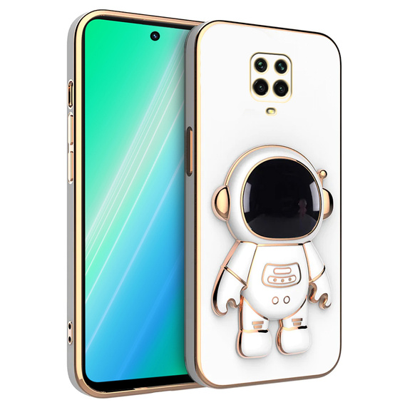 Etui do Xiaomi Redmi Note 9 Pro / 9s, Astronaut, białe