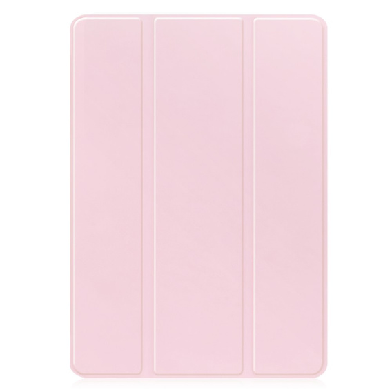 Etui do Samsung Galaxy Tab S10 Lite / S10 FE / S9 FE, Smartcase z miejscem na rysik, różowe