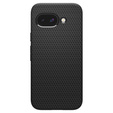 Etui Spigen do Google Pixel 9A, Liquid Air, czarne + Szkło Hartowane 9H