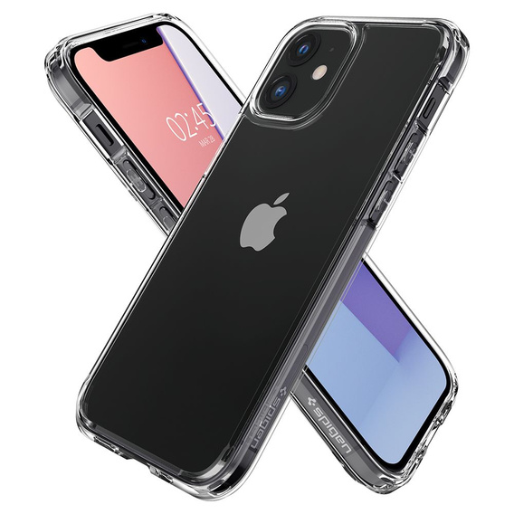 Etui Spigen do iPhone 12 Mini, Ultra Hybrid, Crystal Clear, przezroczyste