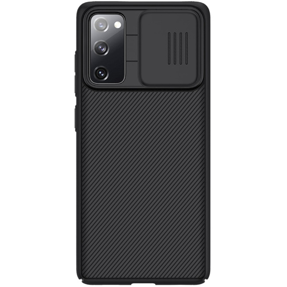 Etui do Samsung Galaxy S20 FE, pancerne Nillkin, CamShield Pro, czarne