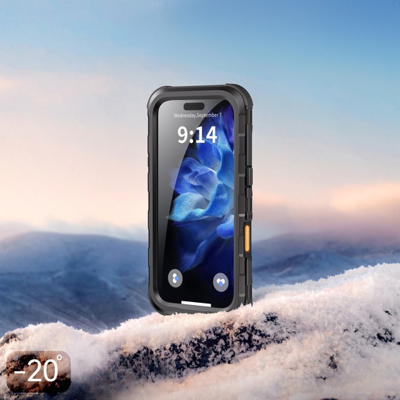 Etui wodoodporne z MagSafe do iPhone 16 Pro, SHELLBOX M Series Waterproof Case
