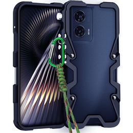 Aluminiowe etui ochronne bumper do Motorola Edge 50 Fusion 5G – czarne