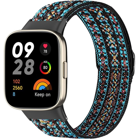 Pasek Nylonowy do Xiaomi Redmi Watch 3, Kolorowy