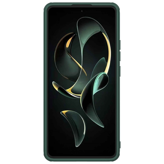 Etui NILLKIN do Xiaomi 13T / 13T Pro, Super Frosted Shield, zielone