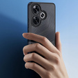 Etui DuxDucis do Xiaomi Poco F6, Aimo case, przezroczyste / czarne
