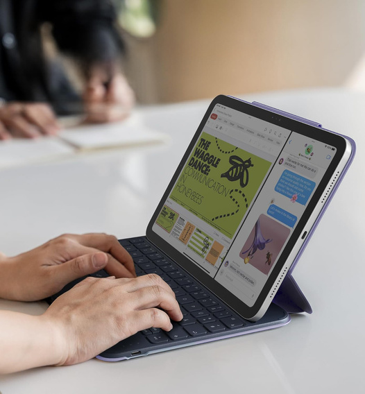 Etui z klawiaturą Dexnor do iPad 11" 2025 A16 (11 gen.) / iPad 10.9" 2022 (10 gen.)