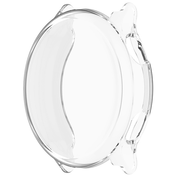 Etui ochronne TPU do Garmin Vivoactive 6 – lekkie i stylowe zabezpieczenie - przezroczyste