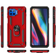 Etui pancerne do Motorola Moto G 5G Plus, Nox Case Ring, czerwone