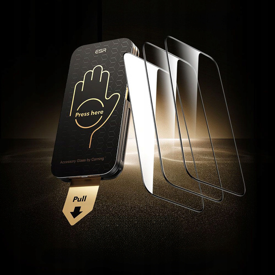 Szkło hartowane ESR UltraFit Armorite Pro do iPhone 17 Pro