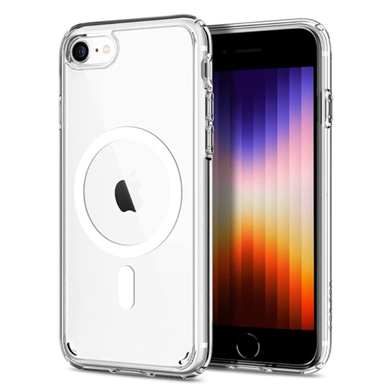 Etui do MagSafe do iPhone 7/8/SE 2020/SE 2022, Hybrid Case, Clear