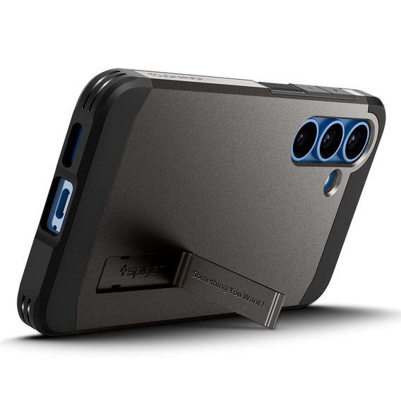 Etui Spigen Tough Armor Mag Gunmetal do Samsung Galaxy S25