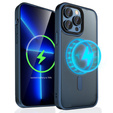 Etui Mocolo do iPhone 14 Pro Max, MagSafe, niebieskie