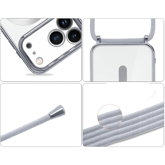 Etui Electro MagSafe ze smyczą do iPhone 17 Pro Max