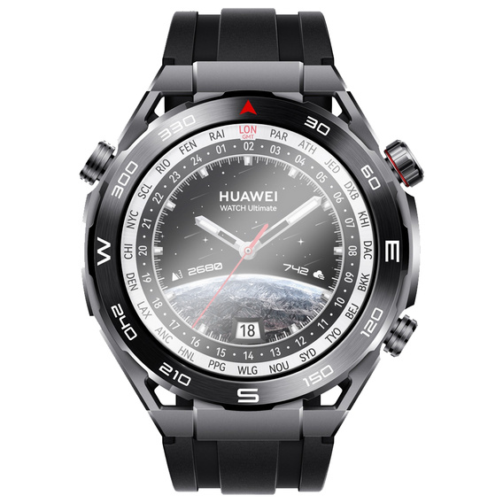 2x Szkło Hybrydowe ERBORD do Huawei Watch Ultimate