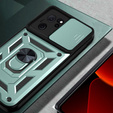 Etui pancerne do Xiaomi 13T / 13T Pro, CamShield Slide, zielone