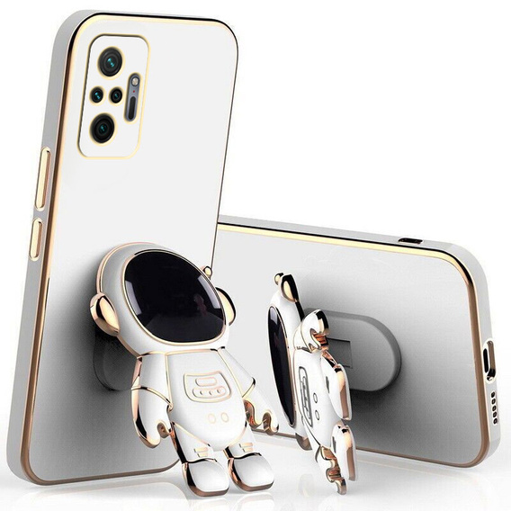 Etui do Xiaomi Redmi Note 10 Pro, Astronaut, białe