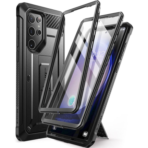 Etui Supcase UB Pro SP+noSP do Galaxy S24 Ultra, czarne
