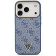 Etui Guess 4G Triangle Logo MagSafe do iPhone 17 Pro