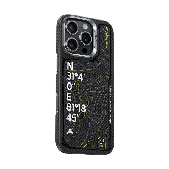 Etui BENKS Kevlar Magnetic Armor Air Kevlar 600D Summit Kangrinboque 0065 do MagSafe do iPhone 16 Pro