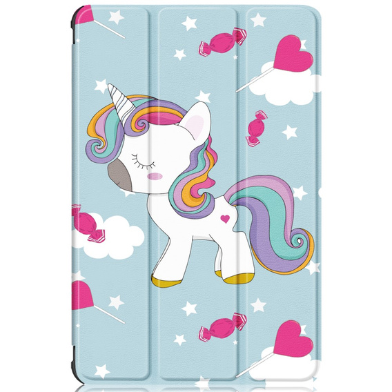 Etui do Samsung Galaxy Tab A8 10.5 X200 X205, Jednorożec
